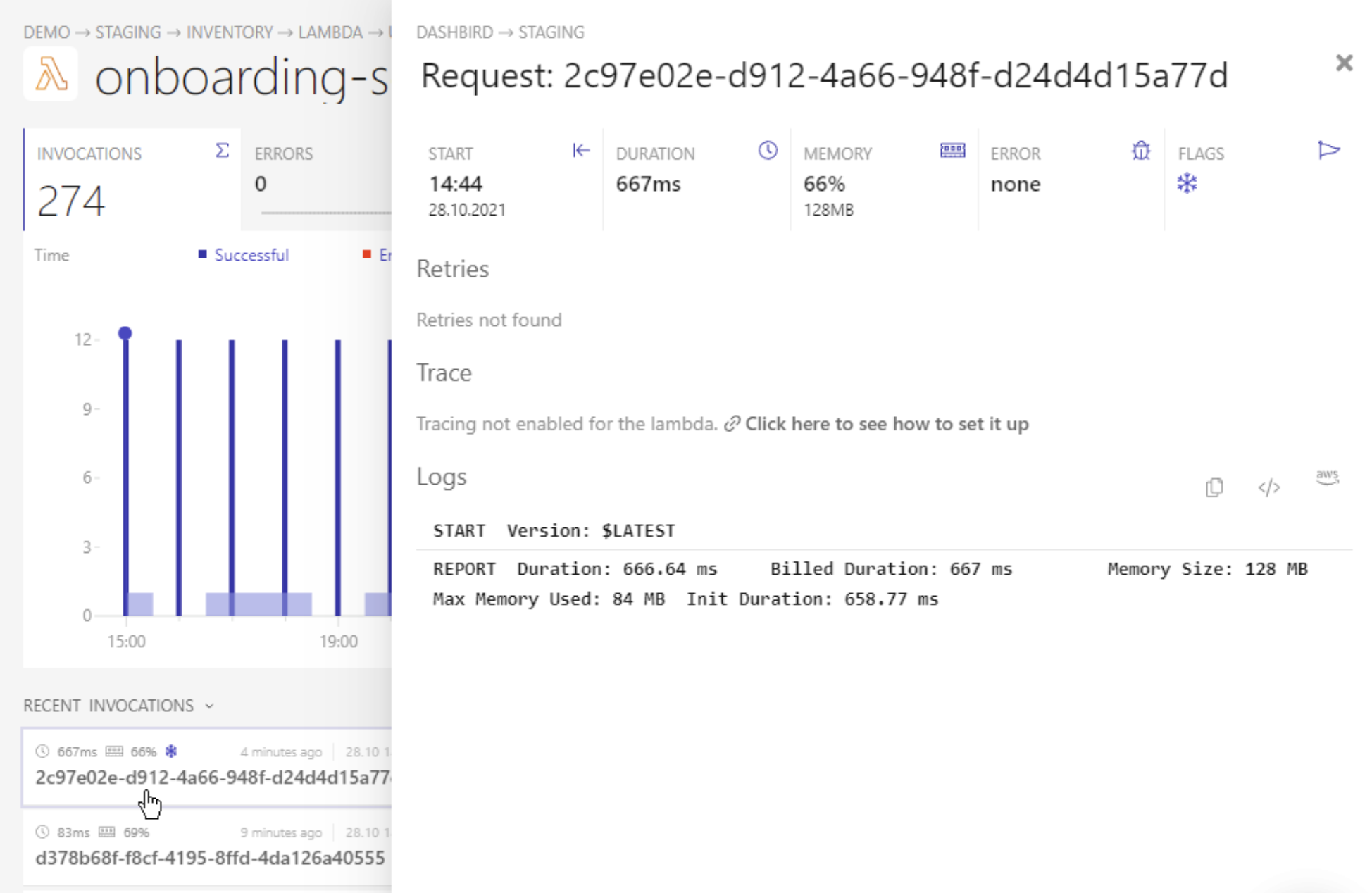 analyze aws lambda