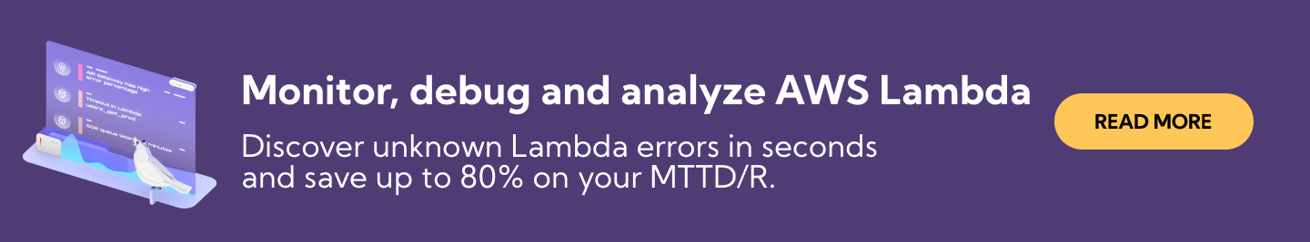 AWS Lambda monitoring