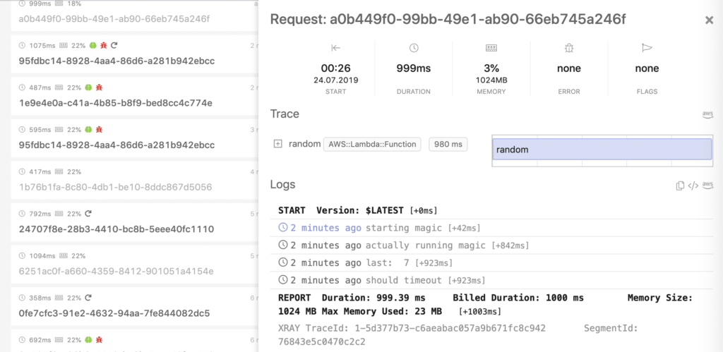 Downgrading the memory of your functions helps to reduce cloud bill