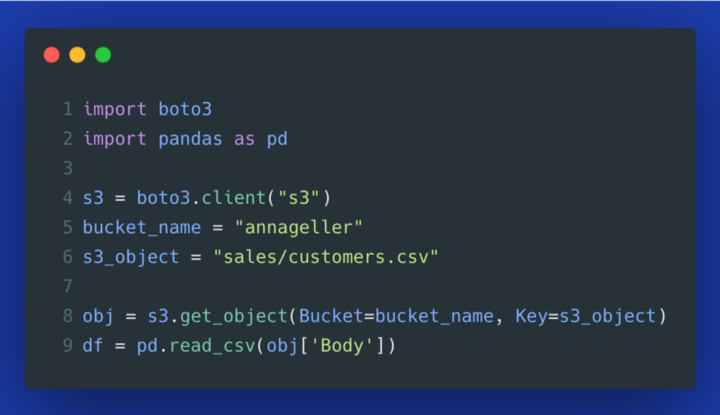 python pandas dataframe